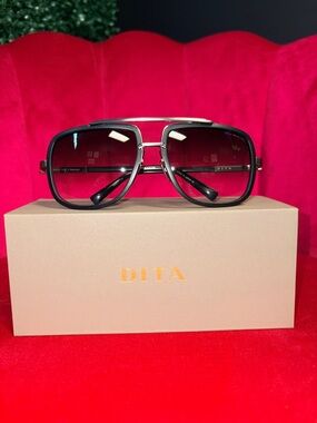 Dita MACH-ONE DRX-2030-E MATTE BLACK ANTIQUE SILVER